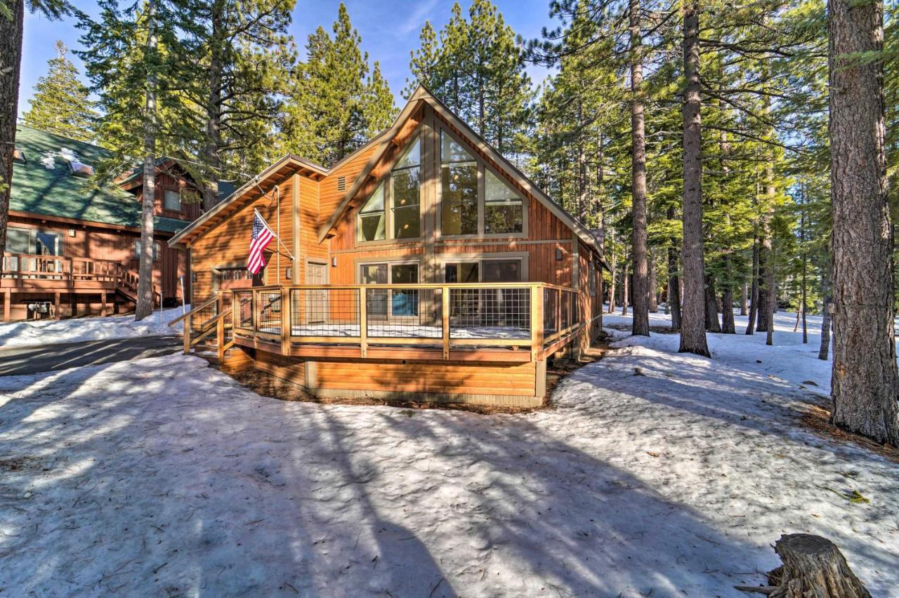 Tahoe Donner Area Home With Private Hot Tub! Truckee Exteriör bild